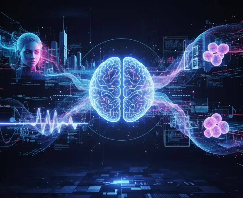 Ilustração da Inteligência Artificial