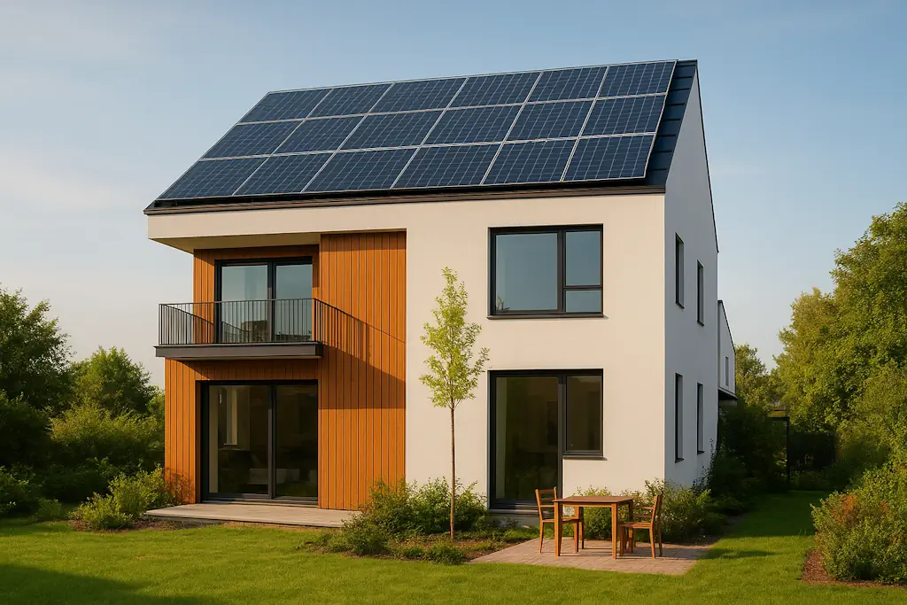 casa sustentável moderna